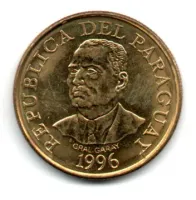 Paraguai - 1996 - 10 Guaranies