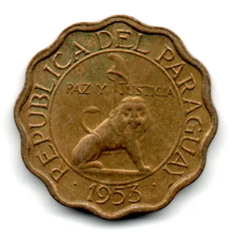 Paraguai - 1953 - 10 Centimos