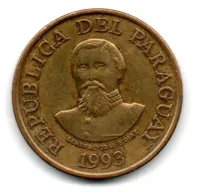 Paraguai - 1993 - 100 Guaranies