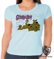 Baby look blusa feminina Scooby Doo cachorro cão dog salsicha - Foto 2