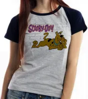 Baby look blusa feminina Scooby Doo cachorro cão dog salsicha - Foto 4