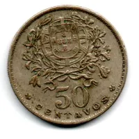 Portugal - 1967 - 50 Centavos - Foto 2