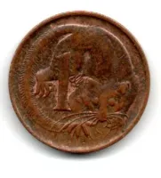 Austrália - 1969 - 1 Cent - Foto 2
