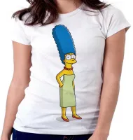 Baby look blusa feminina simpsons marge Mãe - Foto 5