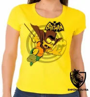 Baby look blusa feminina simpsons bartman bart batman morcego - Foto 3