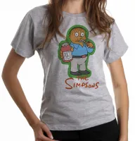 Baby look blusa feminina simpsons ralph colega bart lisa homer - Foto 6