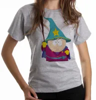Baby look blusa feminina south park cartman bruxo desenho - Foto 6