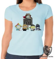 Baby look blusa feminina south park super herois desenho - Foto 2