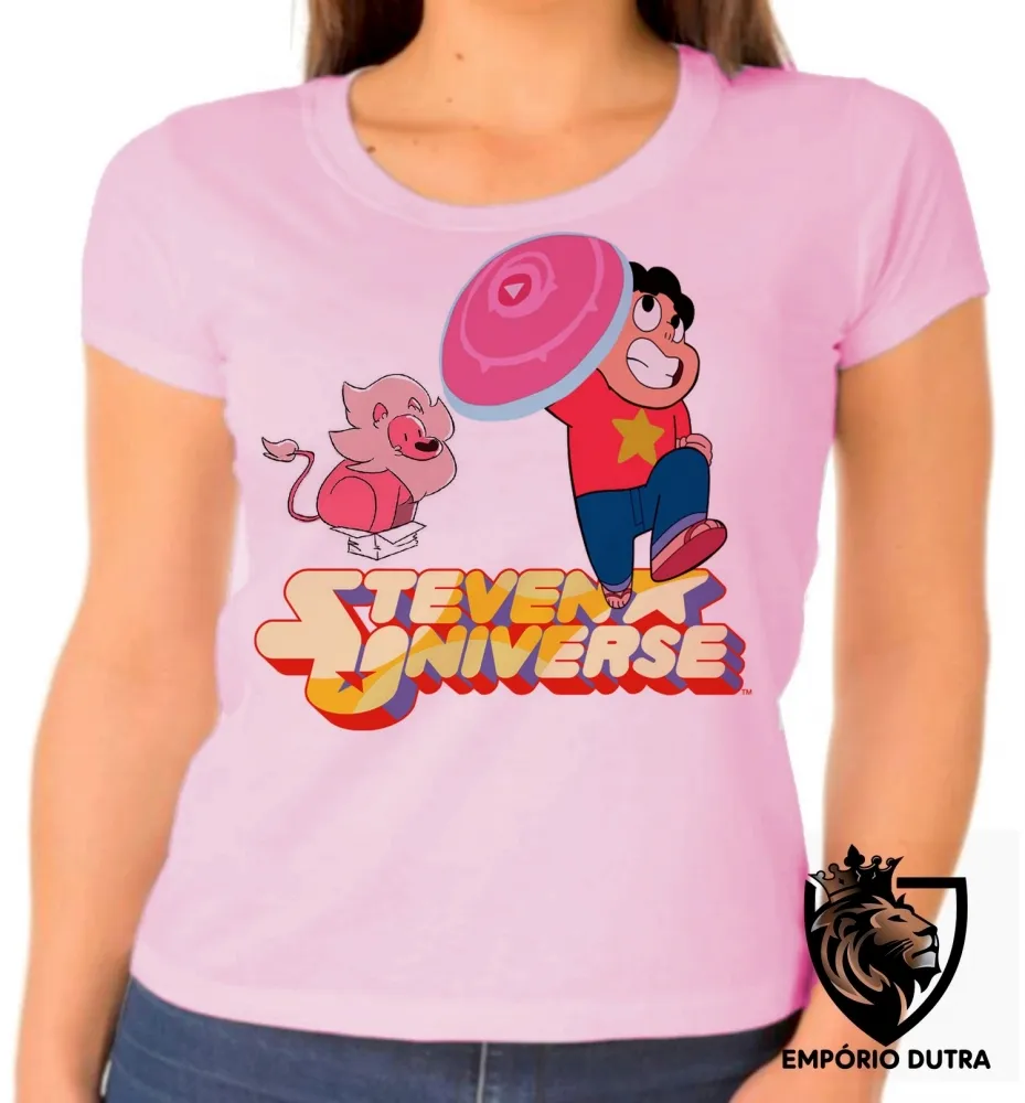 Baby look blusa feminina Steven Universe desenho