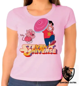 Baby look blusa feminina Steven Universe desenho