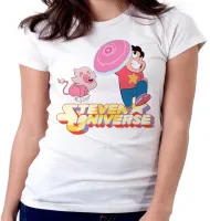 Baby look blusa feminina Steven Universe desenho - Foto 5