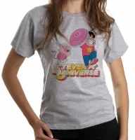 Baby look blusa feminina Steven Universe desenho - Foto 6