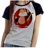 Baby look blusa feminina Thundercats gato cat snarf lion - Foto 3