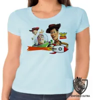 Baby look blusa feminina Toy Story Woody Buzz Jessy - Foto 2