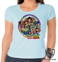 Baby look blusa feminina Toy Story woody jessie buzz lightyear - Foto 2