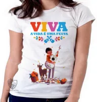 Baby look blusa feminina Vida é uma festa cachorro - Foto 5