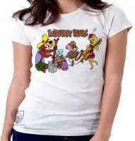 Baby look blusa feminina zé buscapé familia the hillbilly bears hanna barbera - Foto 3