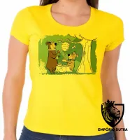 Baby look blusa feminina Zé Colméia e Catatau urso - Foto 5