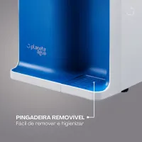 Purificador de Água Natural, Gelada e Alcalina GIOM 127V - Azul - Foto 4