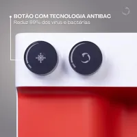 Purificador de Água Natural, Gelada e Alcalina GIOM 127V - Vermelho - Foto 3