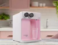 Purificador de Água Natural, Gelada e Alcalina GIOM 220V - Rosa - Foto 2