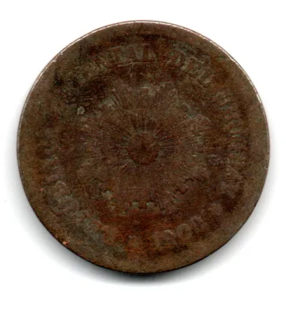 Uruguai - 1909 - 5 Centésimos