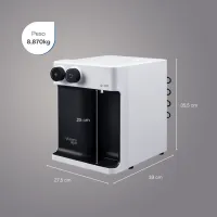 Purificador de Água Natural, Gelada e Alcalina GIOM 127V - Preto - Foto 8