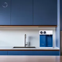 Purificador de Água Natural, Gelada e Alcalina GIOM 127V - Azul - Foto 6