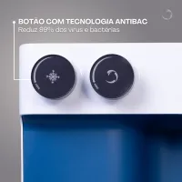 Purificador de Água Natural, Gelada e Alcalina GIOM 127V - Azul - Foto 7