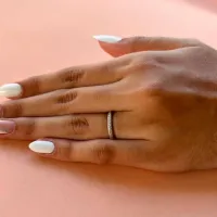  Anel de prata 950 -  MA160 - Foto 4