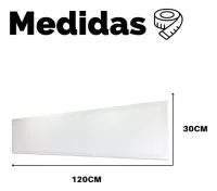 Luminaria Painel Led  embutir 40w 30x120 branco MORNO 4000k - Foto 2
