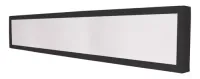 Luminaria Painel Led  Sobrepor 36w 10x120cm  preto - Foto 2