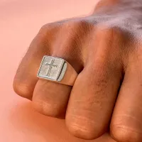 Anel de prata 950 Masculino - AN2889 - Foto 2