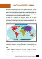 417 - Geografia - A América no Contexto Mundial - 8º ano - PDF com 9 páginas - Foto 2