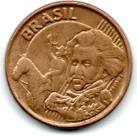 2012 - 10 Centavos - ERRO: Cunho Quebrado - Moeda Brasil - Foto 2