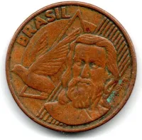 1999 - 5 Centavos - ERRO: Cunho Marcado (Data 