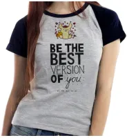 Baby look blusa feminina be the best version of you - Foto 3