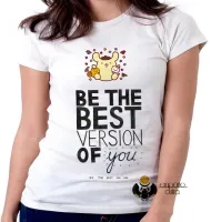 Baby look blusa feminina be the best version of you - Foto 5