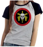 Baby look blusa feminina BOPE tropa de elite - Foto 6