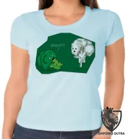 Baby look blusa feminina Brócolis couve flor ghost fantasma - Foto 2