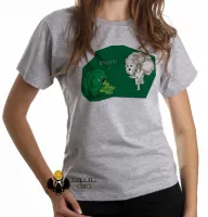 Baby look blusa feminina Brócolis couve flor ghost fantasma - Foto 6