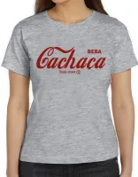 Baby look blusa feminina coca Cachaça beba pitu cola - Foto 6