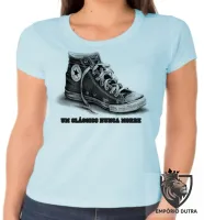 Baby look blusa feminina all star Clássico nunca morre - Foto 2