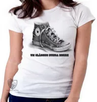 Baby look blusa feminina all star Clássico nunca morre - Foto 5