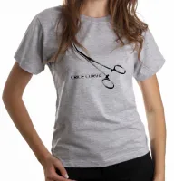 Baby look blusa feminina Crile curva medico enfermeira - Foto 6