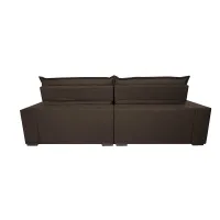 Sofá Connect Premium 2,00m Assento Retrátil/Reclinável com porta copos e entrada USB Suede Capuccino - Foto 6