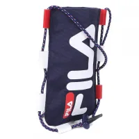 Shoulder Bag Fila Pouch Logo Multi Unissex – Azul Marinho  - Foto 2