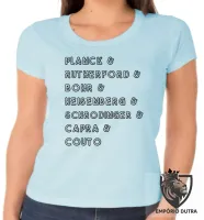 Baby look blusa feminina Físicos quânticos fisica - Foto 2