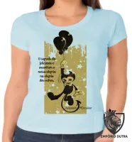 Baby look blusa feminina frase Alexandre Herculano - Foto 2