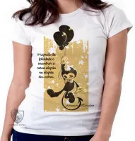 Baby look blusa feminina frase Alexandre Herculano - Foto 5